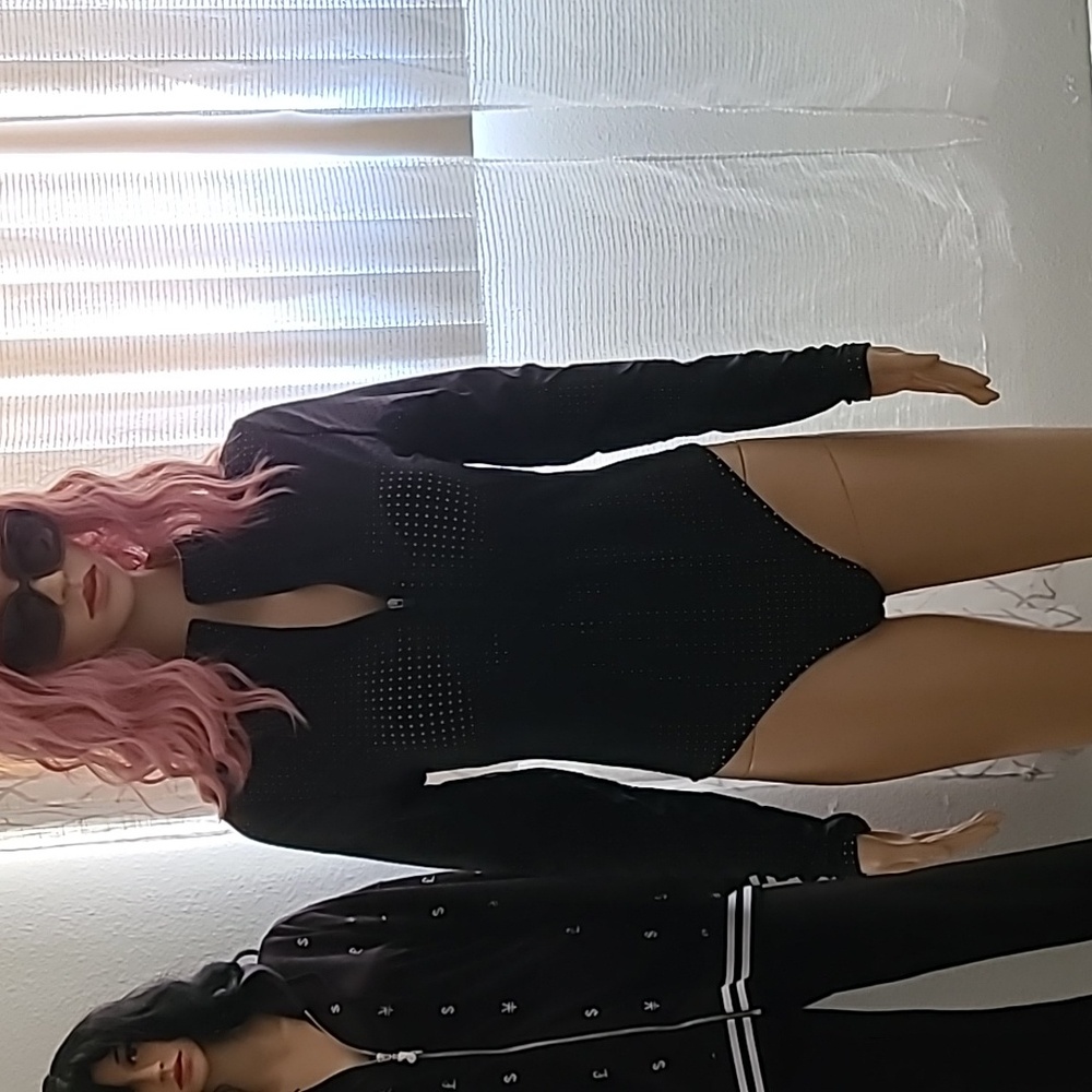 Fabletics Rash Guard Bodysuit Swim L - Picture 10 of 13